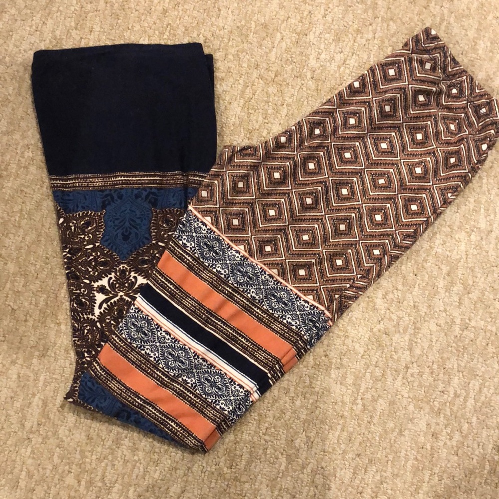 Soft bell bottom leggings